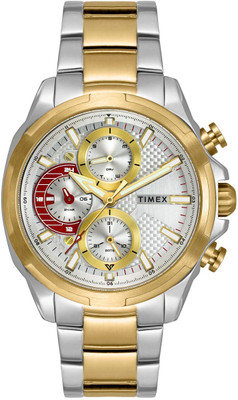 TIMEX TWEG25001 Silver Round Dial Quartz Analog Watch  - For Men