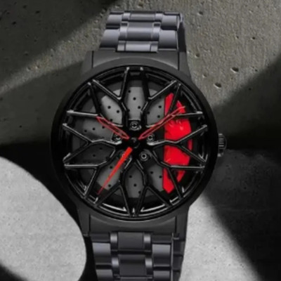 RealBuff Men’s Rotating Wheel Dial Analog Watch A11 Analog Watch  - For Men