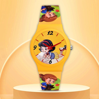MAHAKAPI Cute Cartoon Character 4 to 12 Year Childs Cute Cartoon Character 4 to 12 Year Childs Analog Watch  - For Boys & Girls