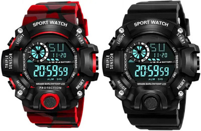 Glowme ARMY+SPT Muskan Creations Analog-Digital Watch  - For Men