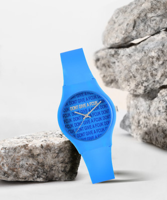 FCUK FCUK Analog Blue Dial Unisex Watch - FC173U Analog Watch  - For Men & Women