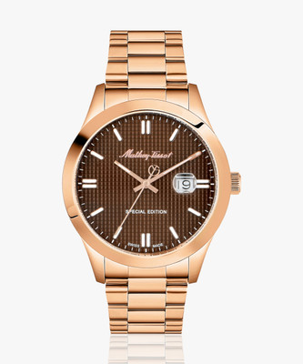 Mathey-Tissot H452PRM Special Edition Swiss Made Brown Dial Analog Watch  - For Men