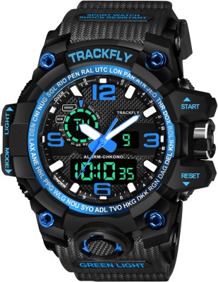 TrackFly 1155 1155 BLUE Chronograph Analog Digital SPORT WATCH Analog-Digital Watch  - For Men