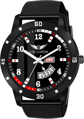 LOIS CARON LCS-8234 DAY & DATE FUNCTIONING WATCH Analog Watch  - For Men