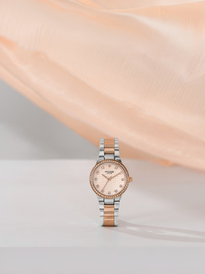 SONATA drop 5 from Poze Sonata Poze Bi-Metal Breeze Quartz RGLD Round Dial Women's Watch Analog Watch  - For Women