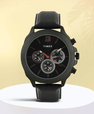TIMEX Multifunction Black Dial Analog Watch  - For Men