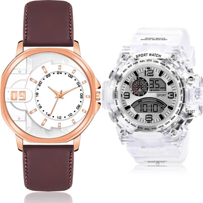 TIMETRANSELEVATE BM40-BC31 Analog-Digital Watch  - For Men