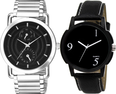 Naavli LR06_Combo_LR120 Analog Watch  - For Men & Women