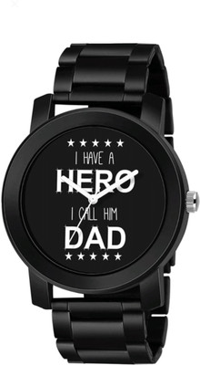 Timeless New Designer Speed Breaker Belt & Big Size Dial All Black Watch For Men & Women Analog Watch  - For Men & Women