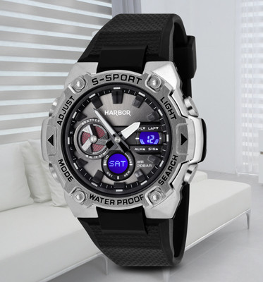 Harbor 9124PU New analog-digital watch tailored for men Analog-Digital Watch  - For Men
