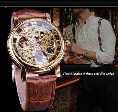 Automatic watch sales see through