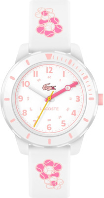 LACOSTE Mini Tennis Lacoste Mini Tennis Qtz Basic White Round Dial Kids Watch / Analog Watch  - For Boys & Girls