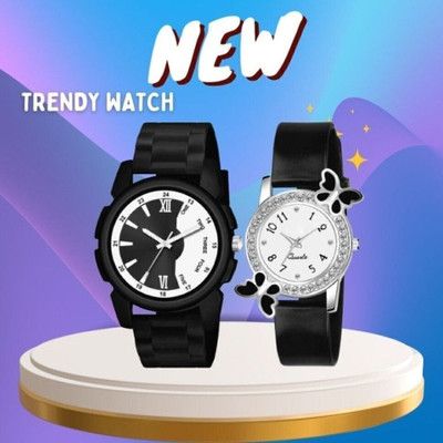 MAHAVIRA COLLECTION Couple Combo Attractive Trending Young Gen Couple Watch Analog watches for men & women Analog Watch  - For Couple
