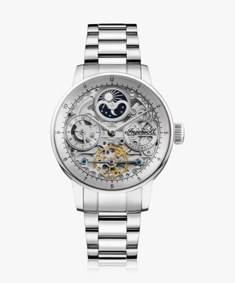 Ingersoll I07703 Automatic Silver Dial With lifetime Warranty Analog Watch  - For Men