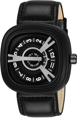 Kriss Kriss 7 friday black square dial analog watch for men Black Square Analog Watch  - For Men