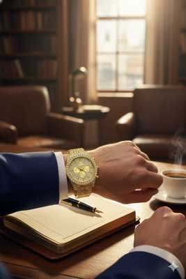 LEATHERTONE TQ Premium crystal finish Analog Watch  - For Men & Women