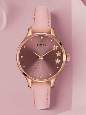 TIMEX Pink Dial Analog Watch  - For Women