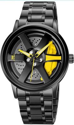 GATRADES MA6743 3D Rotating spinning carwheel men quartz analog watch Analog Watch  - For Men