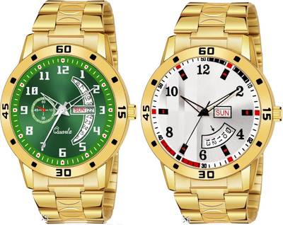 Caihong GOLD-6-AND-GOLD-8 Analog Watch  - For Men