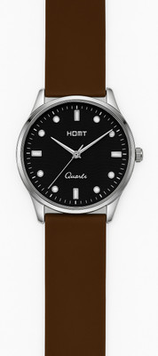 homt HOMT Premium Silicone Strap Analog Watch for men Premium Series Brown/Black Smart Boys Analog Watch  - For Men