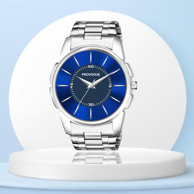 PROVOGUE PRV-224-BLUE Big Dial Analog Watch  - For Men