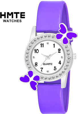 hmte HM-0420Purple Elegant Series Analog Watch  - For Girls