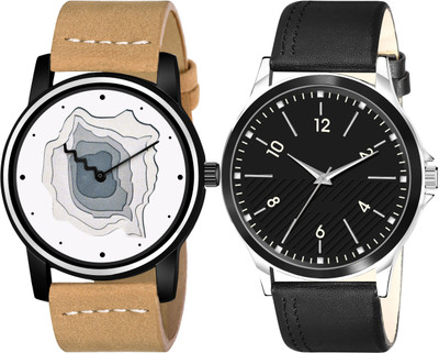 TVILLA Black Stylish Dial MZ-LR93 Analog Watch  - For Men