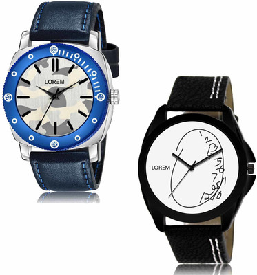 LOREM OE-LR54-LR55 Analog Watch  - For Men