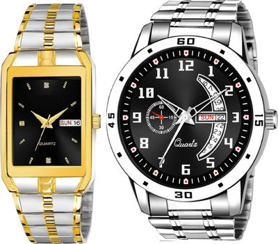 Caihong TT-Black-SLV-1 Analog Watch  - For Men
