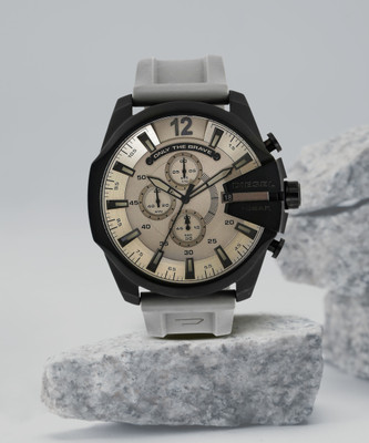 DIESEL Quartz Mega Chief Analog Watch  - For Men