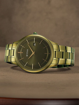 Titan 90142QM03 Classique Slim II Analog Watch  - For Men