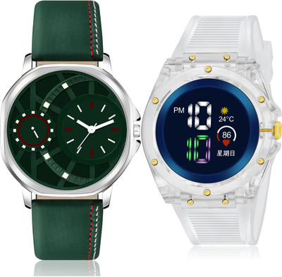 TIMOXIDE BM47-DG95 Analog-Digital Watch  - For Men