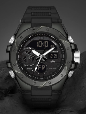 Carlington CT 9140 Black Endurance Series Analog-Digital Watch  - For Men
