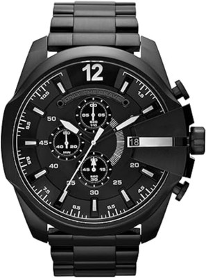 VAR Collection Black Style All Black Analog Watch  - For Men