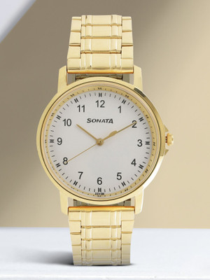 SONATA NP77083YM01 Sonata Essential Analog Watch  - For Men