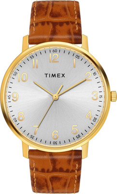 TIMEX TW0TG8026 Silver Round Dial Quartz Analog Watch  - For Men