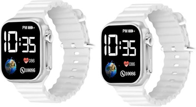 YORDEY WHITE ULTRA DIGITAL WATCH Digital Watch  - For Men & Women