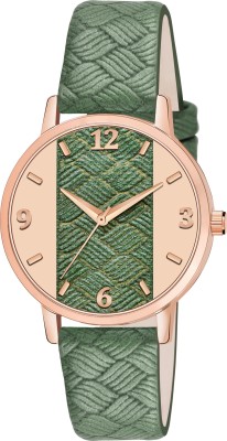 CLOUDWOOD Green Dial Wrist Watch for Womens and Girls Analog Watch  - For Women