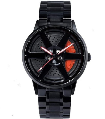 ELIVOR FASHION Thar Gyro Wheel Watch Car Wheel Analog Watch  - For Men