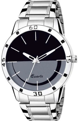 MAHAKAPI Daily Wear Formal Stainless Steel Every day wear Black Dial with Stainless Steel Strap -Bracelet Watch Analog Watch  - For Men