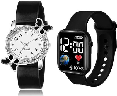 SKYZONE Analog-Digital Watch  - For Girls