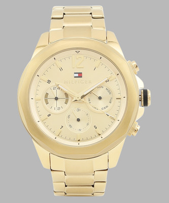 TOMMY HILFIGER Gold Dail Analog Watch  - For Men