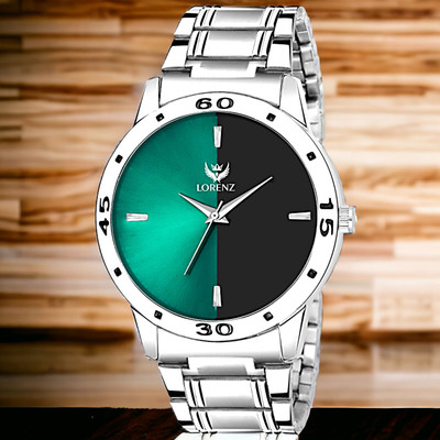 LORENZ MK-2090W Lorenz Green-Black Dial Analogue Watch for men | Watch for Boys- 2090W Analog Watch  - For Men