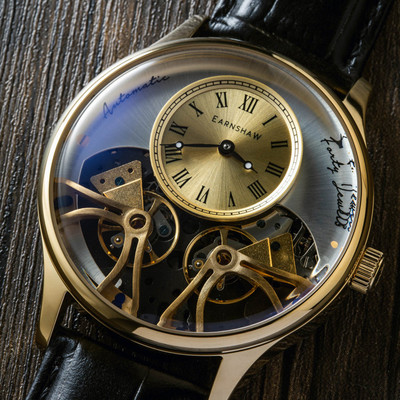 Earnshaw Scientists Faraday Double Barrel Automatic Scientists Faraday Double Barrel Automatic Analog Watch  - For Men