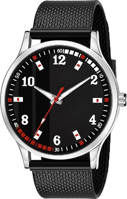 SHURAI Analog watch for men with a black classic look Men’s analog black watch for adventurous men Analog Watch  - For Men