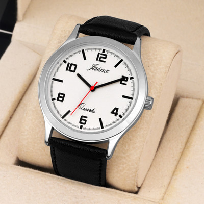 JAINX JM7191 Minimalist White Dial Analog Watch  - For Men