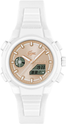 LACOSTE Lc33 Lacoste Lc33 Qtz Basic Rose Gold Sunray Round Dial 's / Analog Watch  - For Women