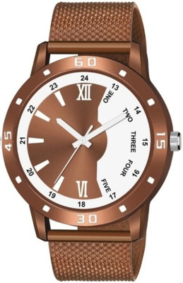 Vtrack Vtrack Double Color Dial PU Belt Watch For Men Analog Watch  - For Men