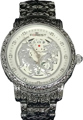 Glowme ANAMIKA_LEO_SILVER_WT_DIAL Muskan Creation Analog watch Analog Watch  - For Men