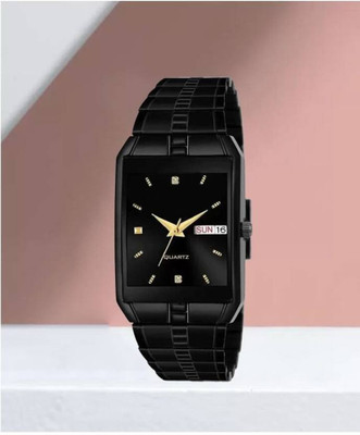 BRATON ANALOG WATCH DAY AND DATE WORKING|BLACK DIAL|BLACK CHAIN| FOR BOYS Analog Watch - For Men Analog Watch  - For Men & Women